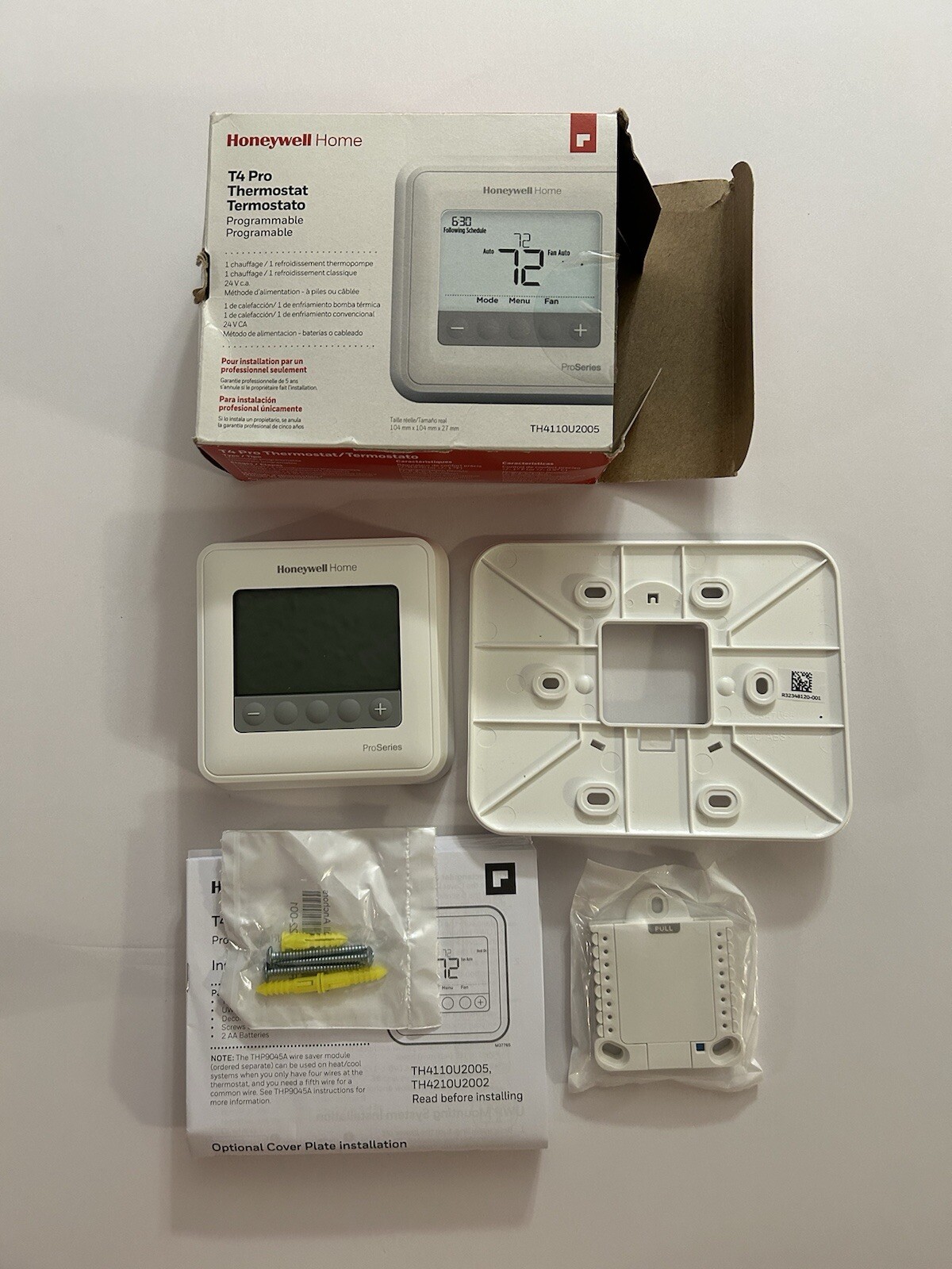 Honeywell Home TP4 Thermostat