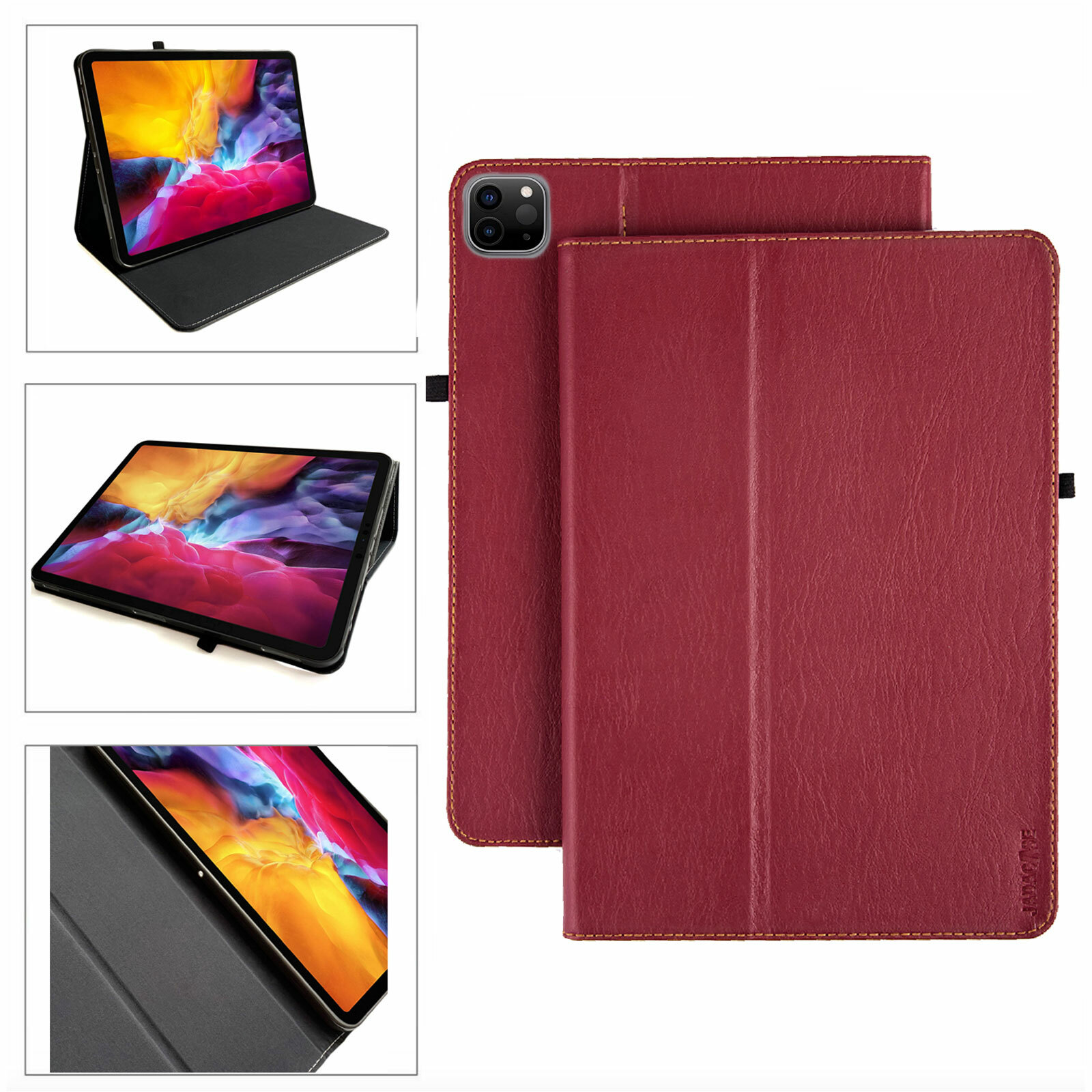 Luxury Leather Protective Apple iPad Pro 12.9" 2021 5th Gen Tablet Case Cover Case