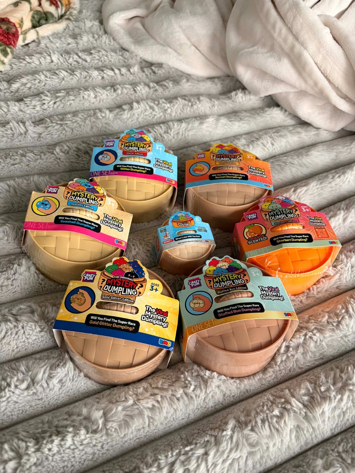 Viral Authentic Mystery Dumplings & Variety Squishy's *Each Sold Separately*