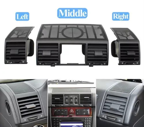 3PCS A/C Air Vent Grille Cover Fit Mercedes-Benz W463 G-Class G500 2004-2012 USA