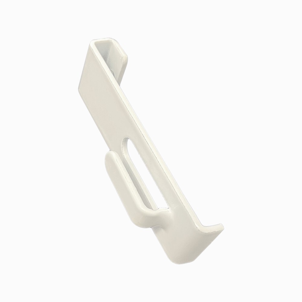 100 PCS Gridwall Utility Hook Grid wall Panel Display Picture Notch White