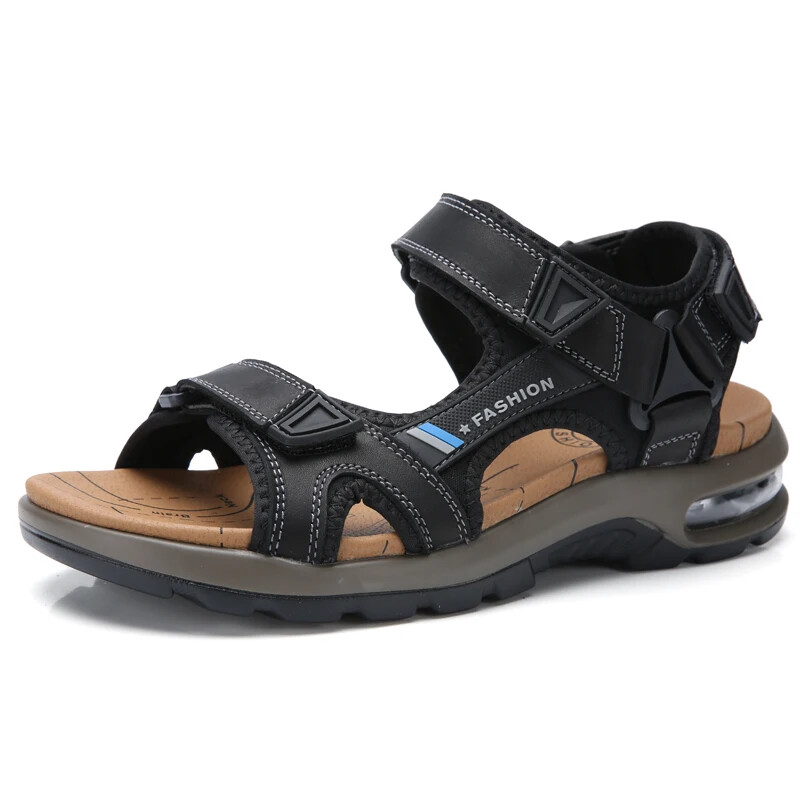 Fashion Men's Sandals Soft Comfortable Light Slippers Outdoor Handmade Sneakers