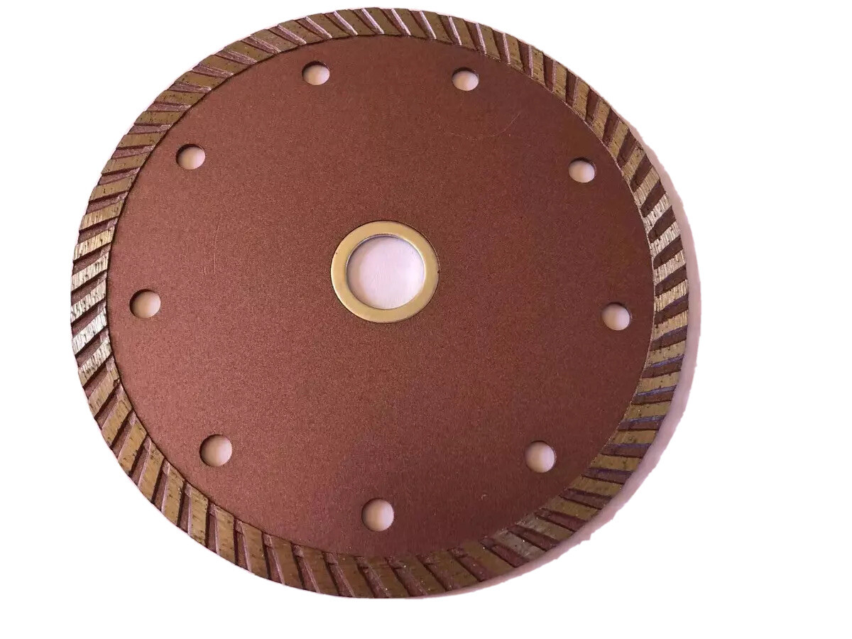 5 Inch Turbo Continuous Diamond Saw Blades For Tile, Concrete, Stones, Masonry