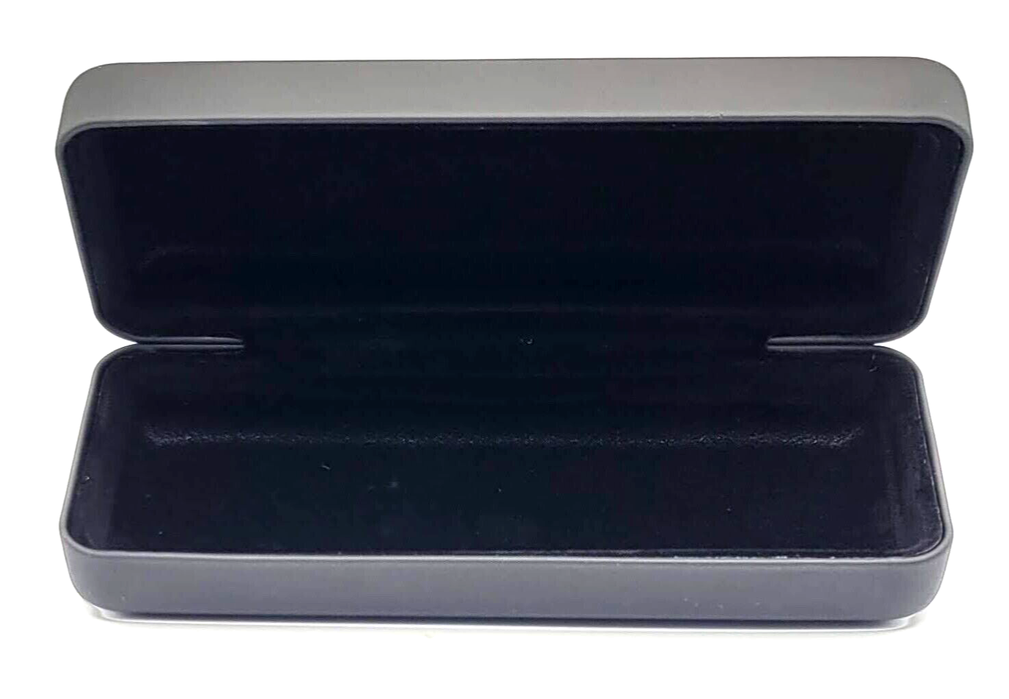 NEW - AUTHENTIC - DKNY - MATTE BLACK - HARD EYEGLASSES CASE