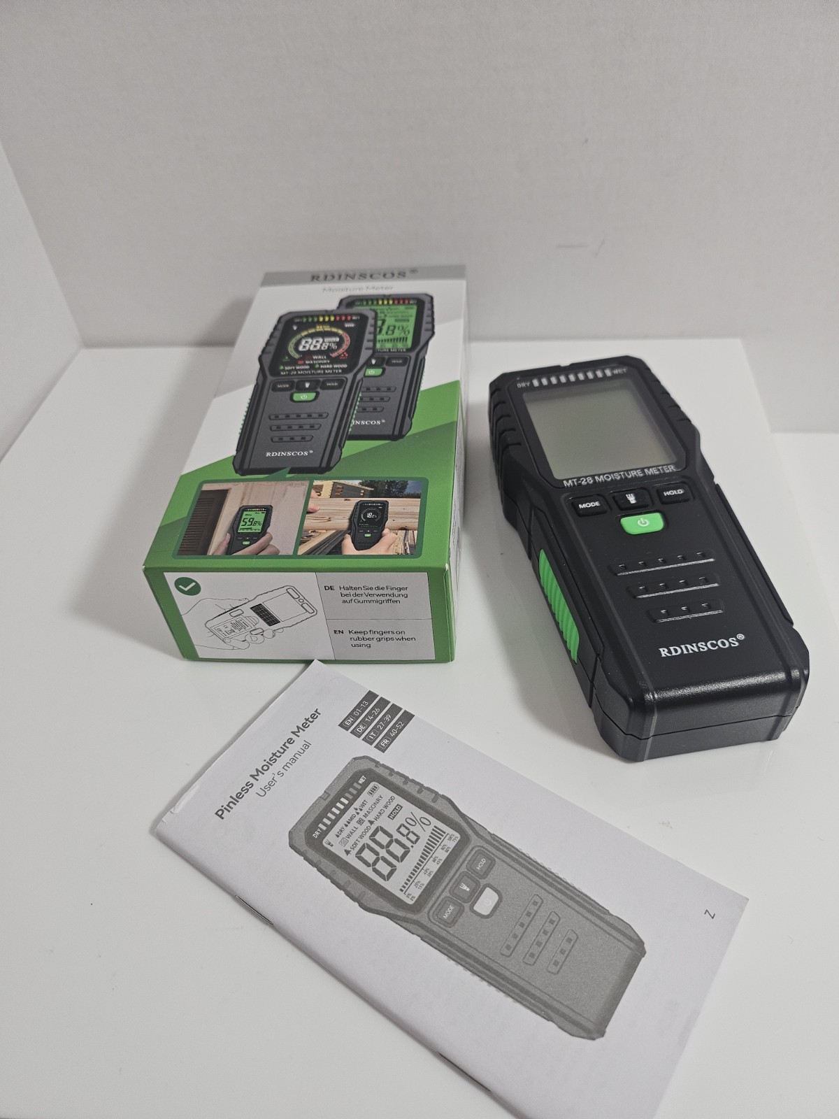 Rdinscos moisture meter MT-28 New In Open Box MT28