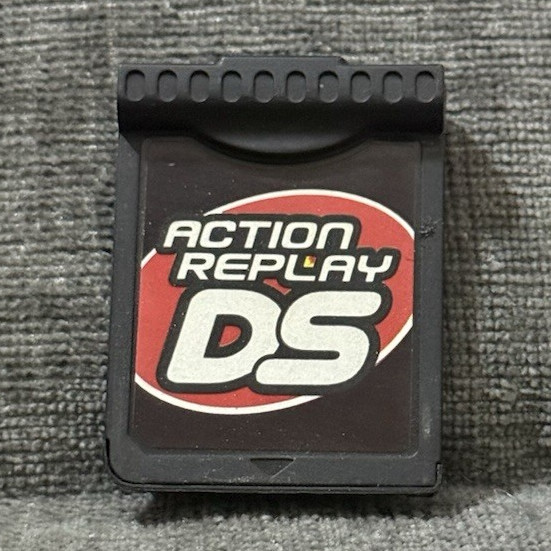 Action Replay DS Cheat Code Device Cartridge for Nintendo DS Console Black