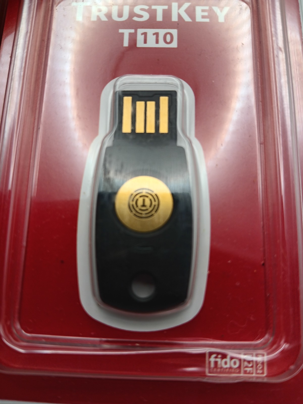 5 FIDO Security Key TrustKey T110 FIDO2 U2F Two Factor Authentication USB Key