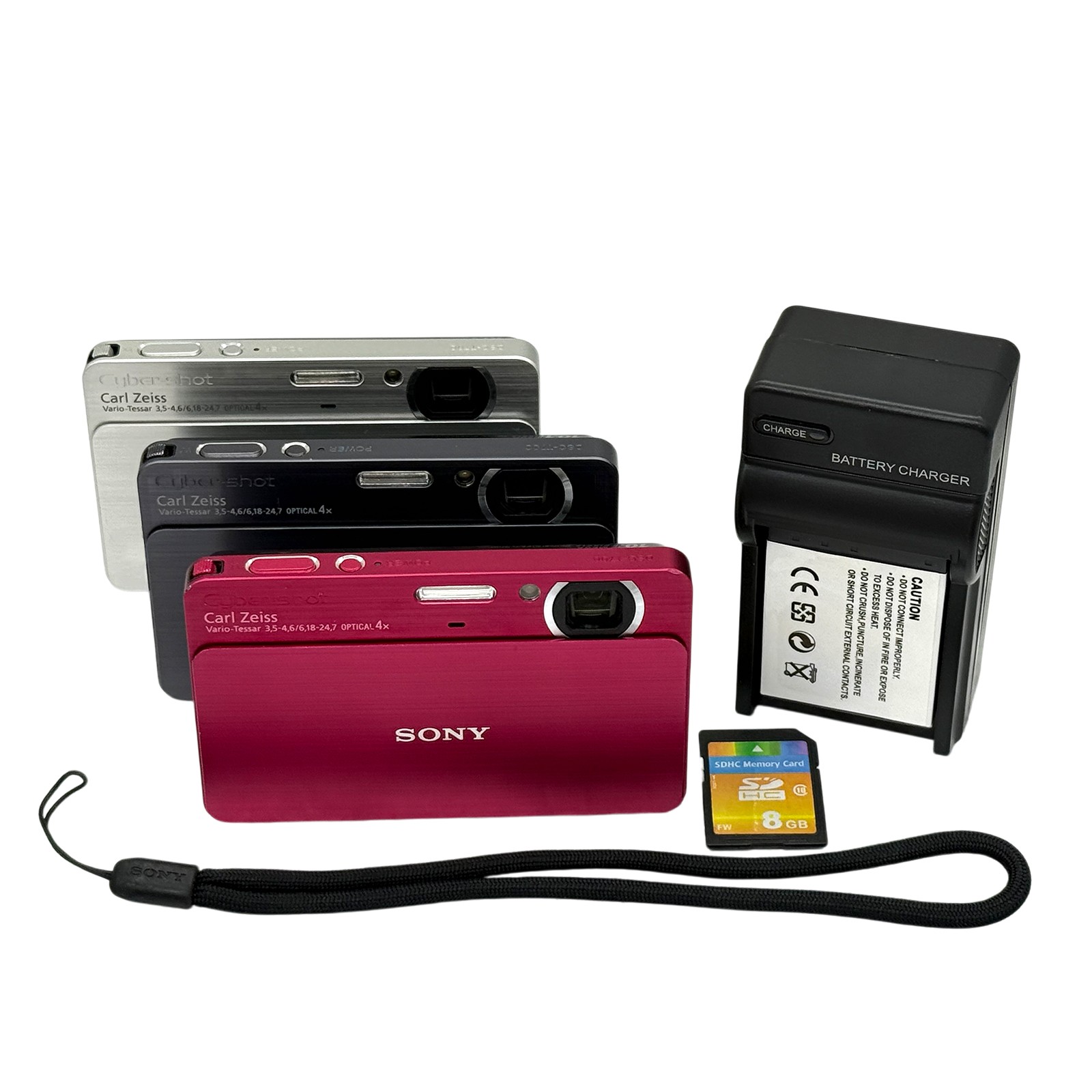 Excellent Sony Cyber-shot DSC-T700 10.1MP Compact Digital Camera 4x Zoom 3.5"