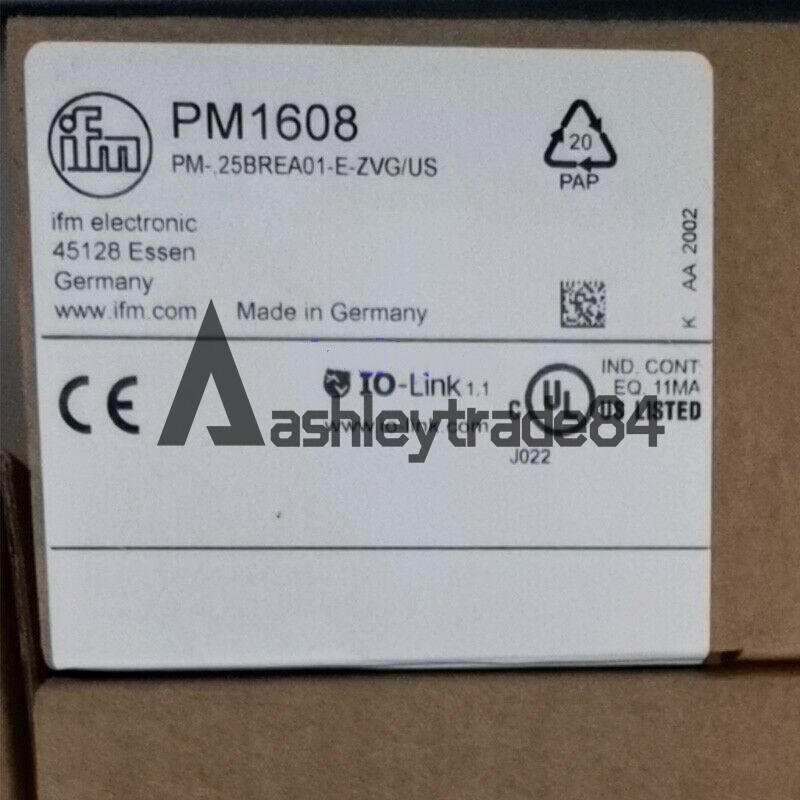 1pcs NEW IFM PM1608 Pressure Sensor