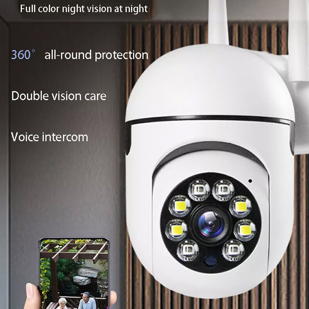 4-Pack Wireless 5G WiFi Security Camera System Smart Outdoor Night Vision 1080P