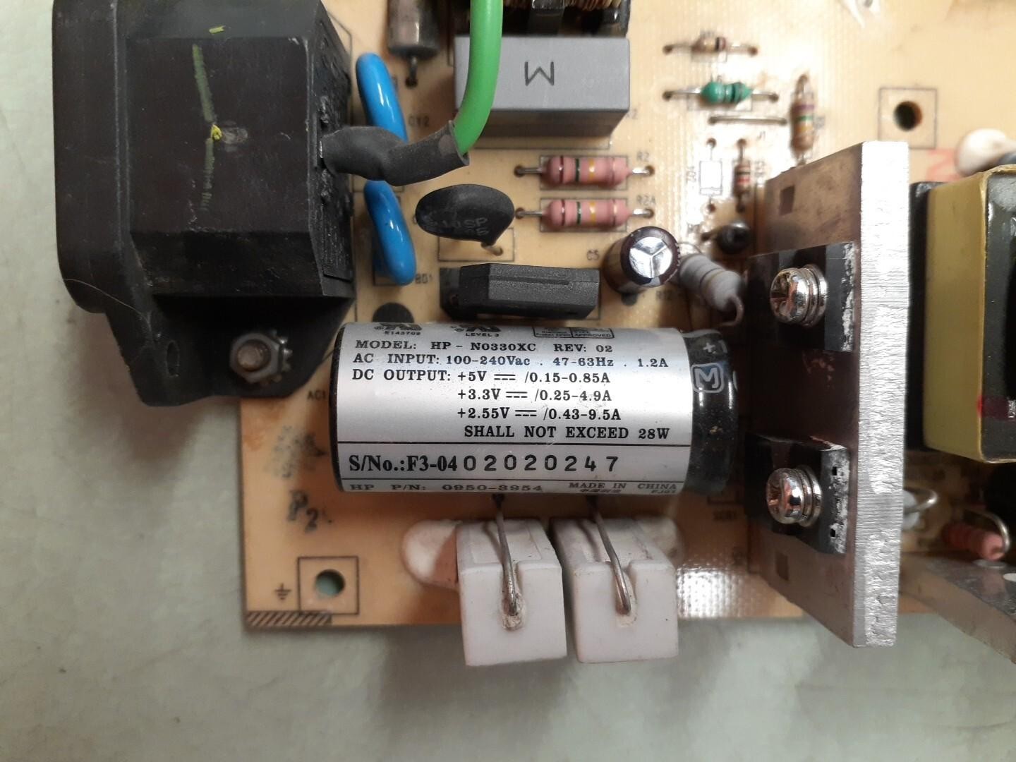 Hipro HW-N0330XC REV 03 Open Frame Power Supply HP-N0330XC REV 02 0950-3954