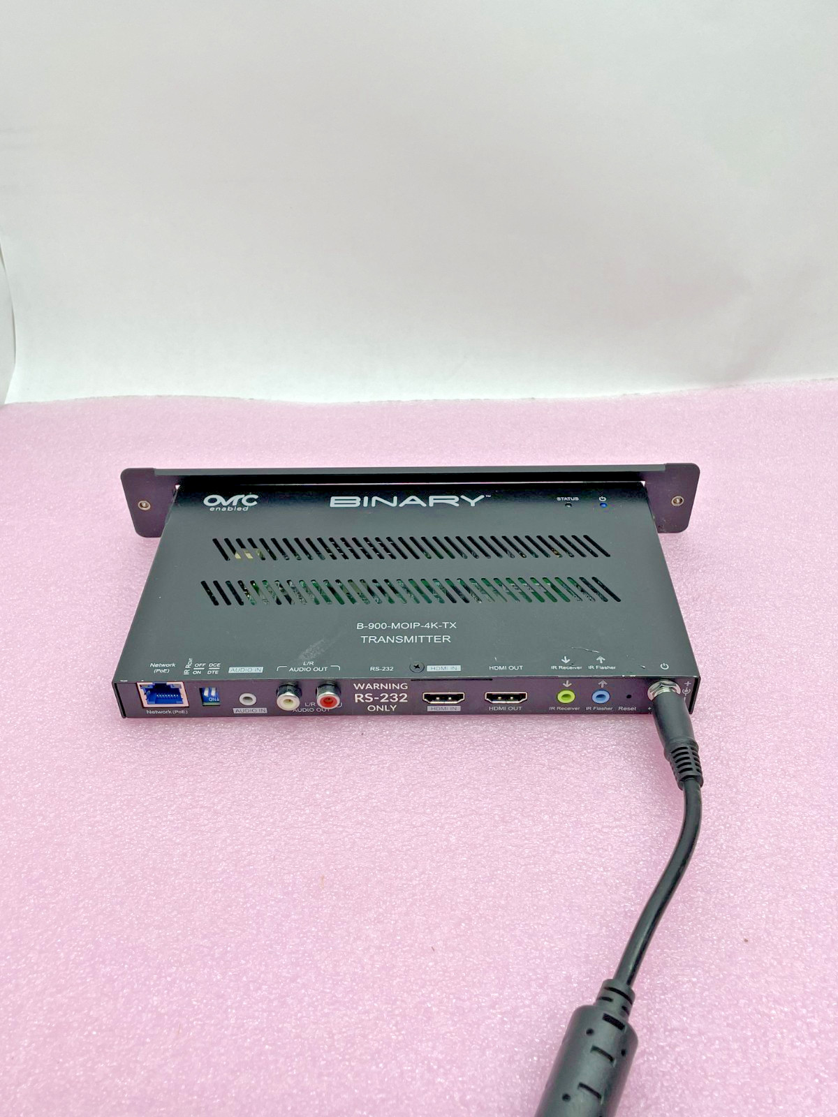 Binary 4K Media over IP MOIP Transmitter B-900-MOIP-4K-TX T5-C2