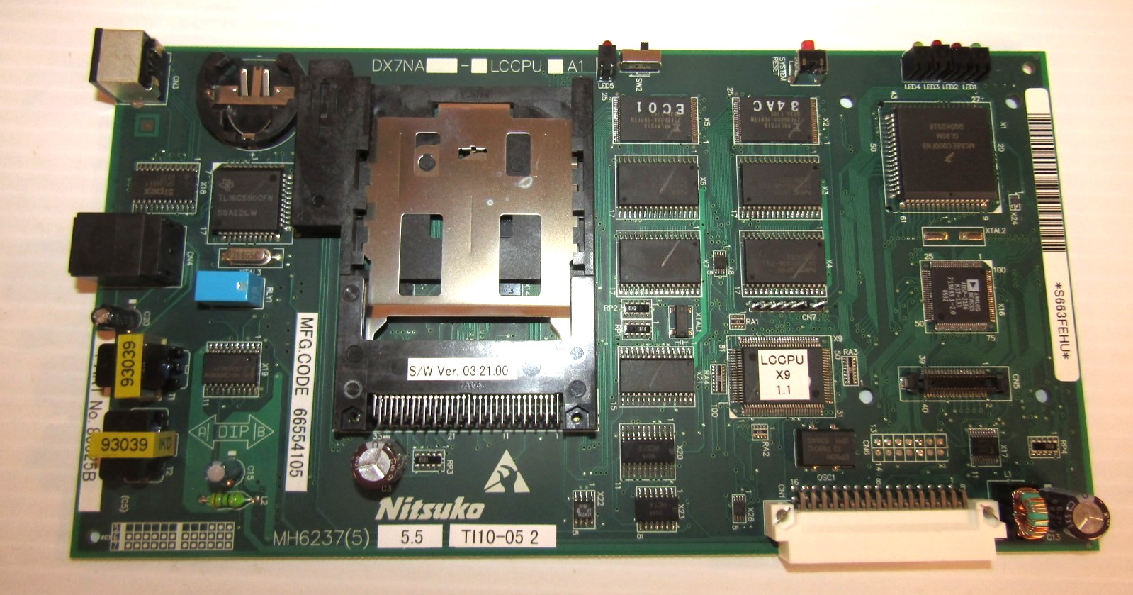 NEC DS 2000 80025B DX7NA LCCPU Main Cabinet Processor Memory Card - CPU Card NEW