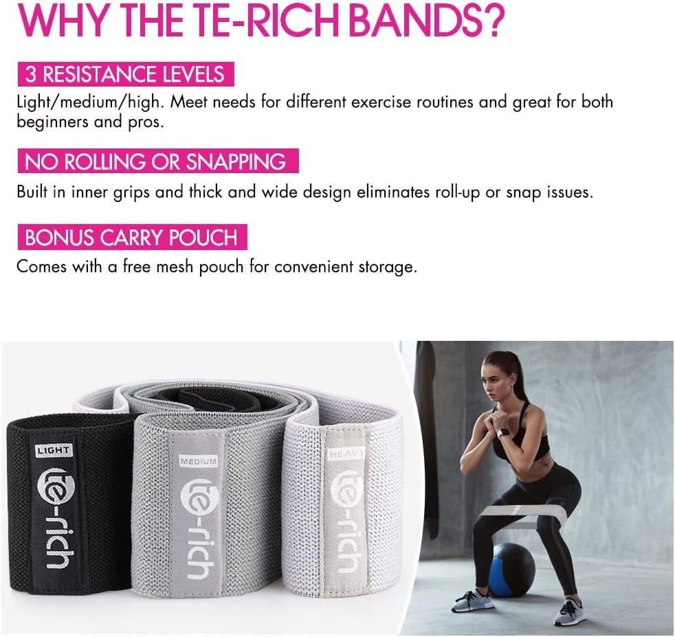 Fabric Resistance Bands Pack