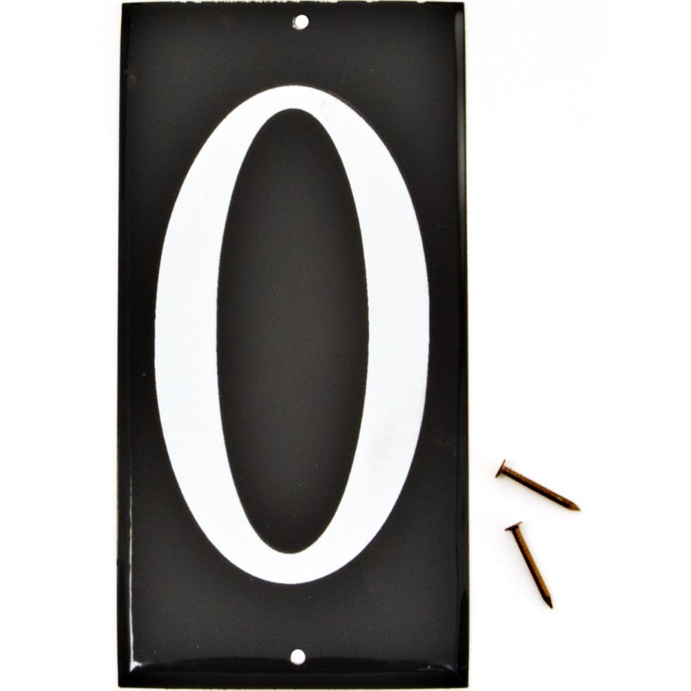 Hy-Ko™ 3.5" Colonial Number 0 (10 pcs.)