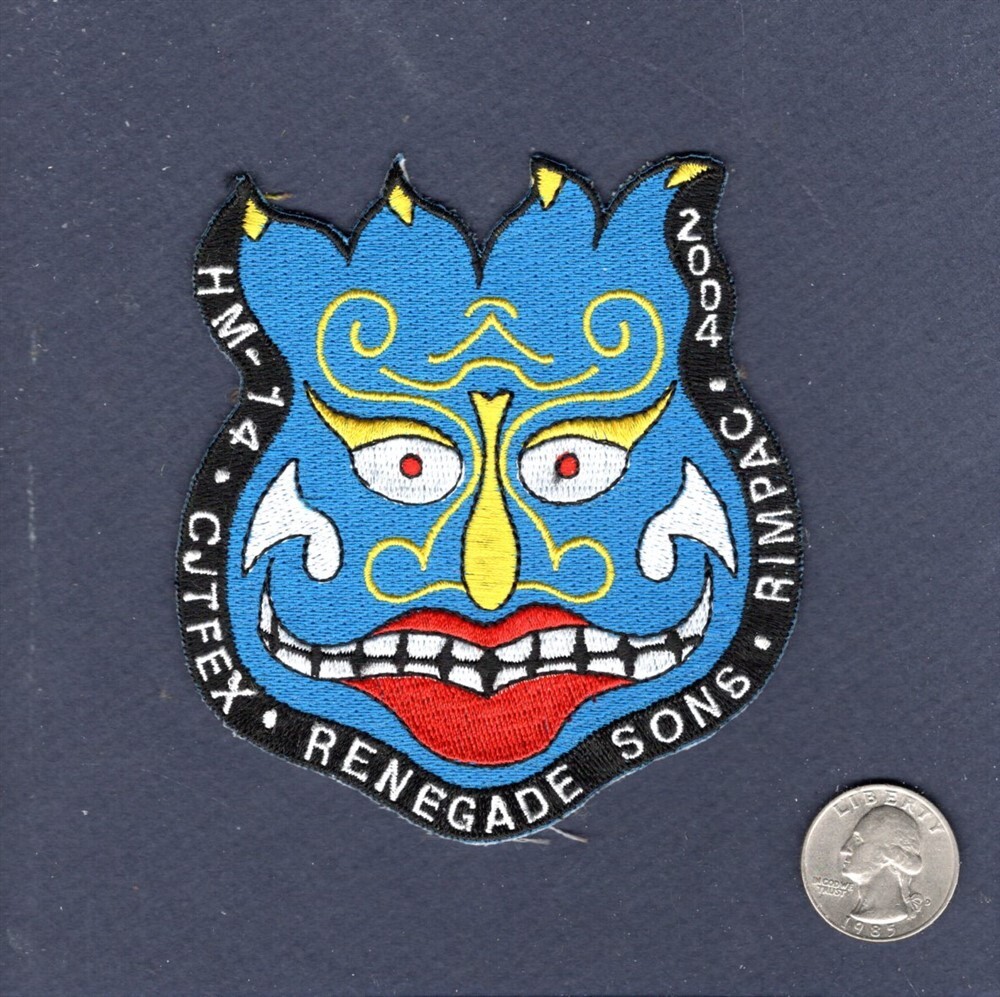HM-14 VANGUARD RIMPAC 2004 Renegade Sons  US NAVY Helicopter Squadron Patch