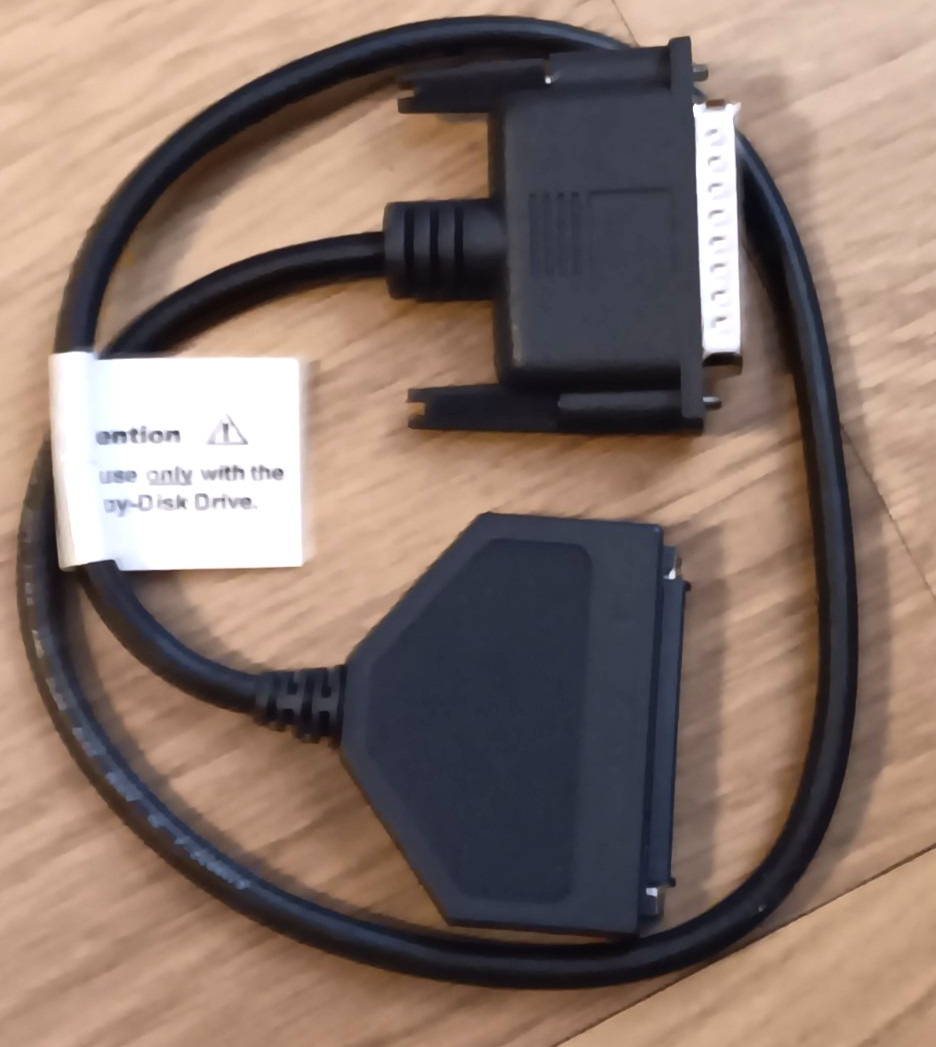 Vintage Dell Latitude C-Series Floppy Disk Drive Module Cable External Device