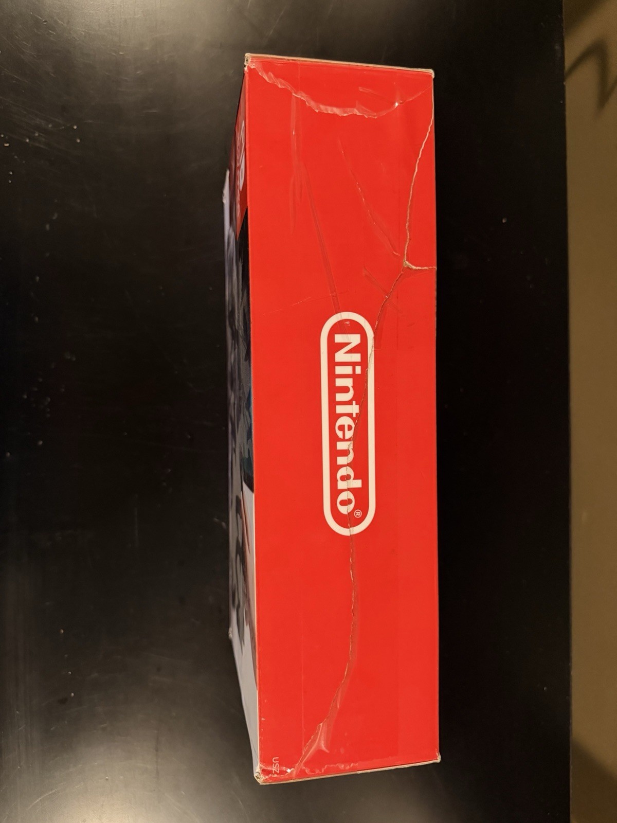 Nintendo Switch Bundle Gray Joy-Cons Dock HDMI AC Adapter Mario Case READ DISC