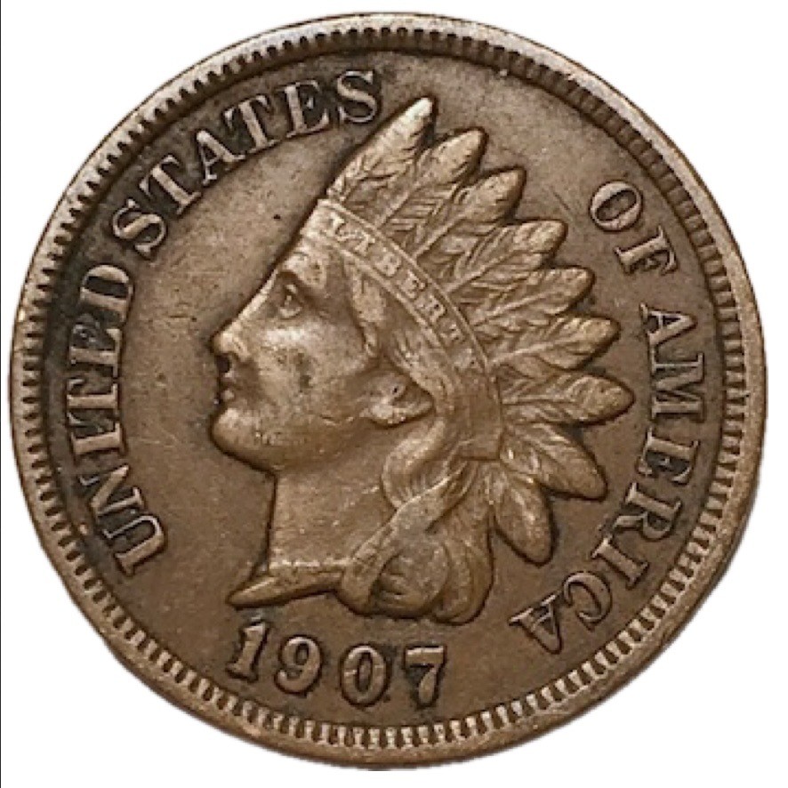 MIXED Roll of 50 Indian Head Cent Pennies with FULL LIBERTY VF (50 COIN LOT)