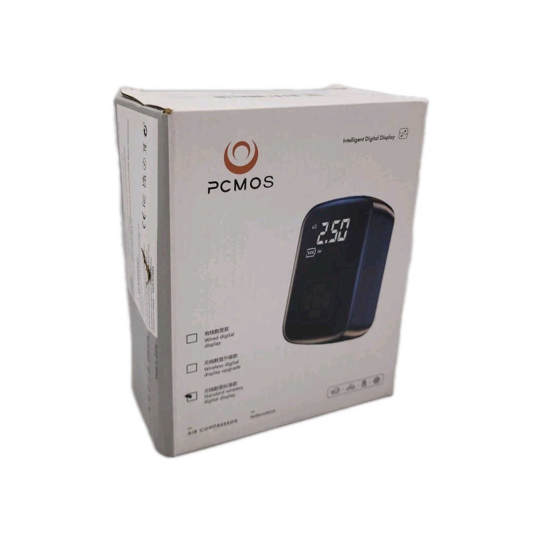 Pcmos Wireless Rechargeable Digital Tier Air Compressor Car Portable