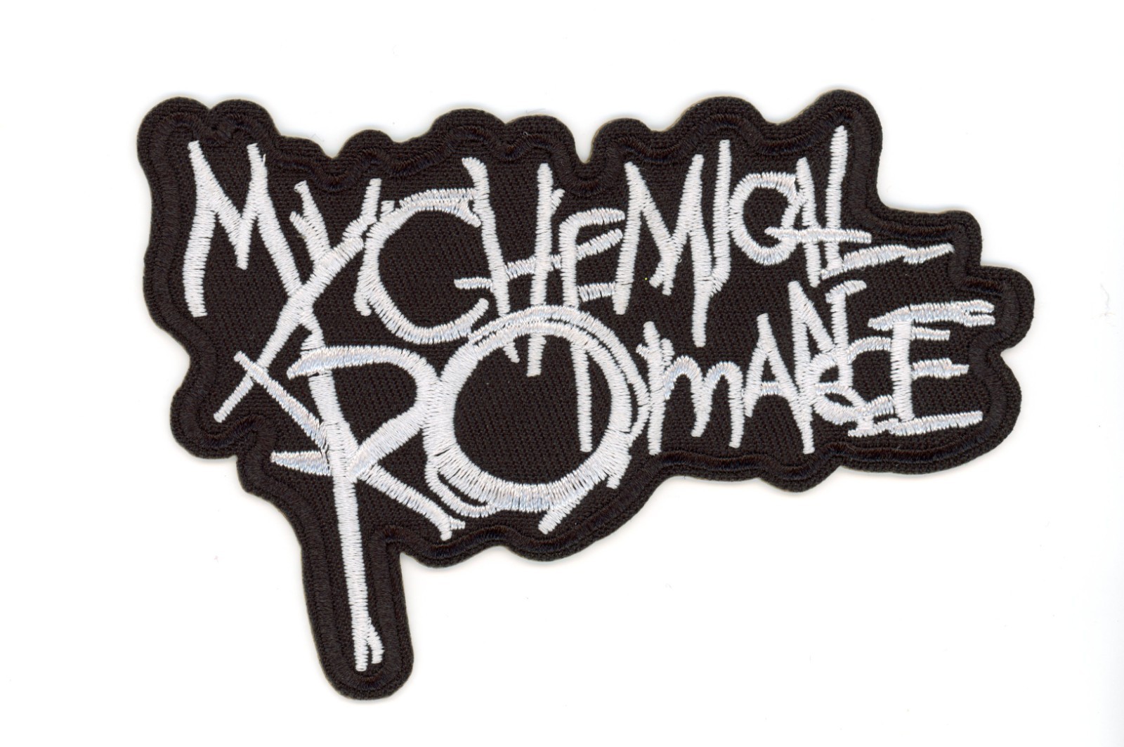 My Chemical Romance Patch Embroidered Iron-On Emo Band Logo Applique