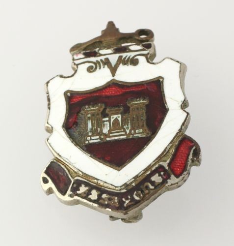DUI Badge - Vintage Military Service Coat of Arms Collectors Pin Enamel