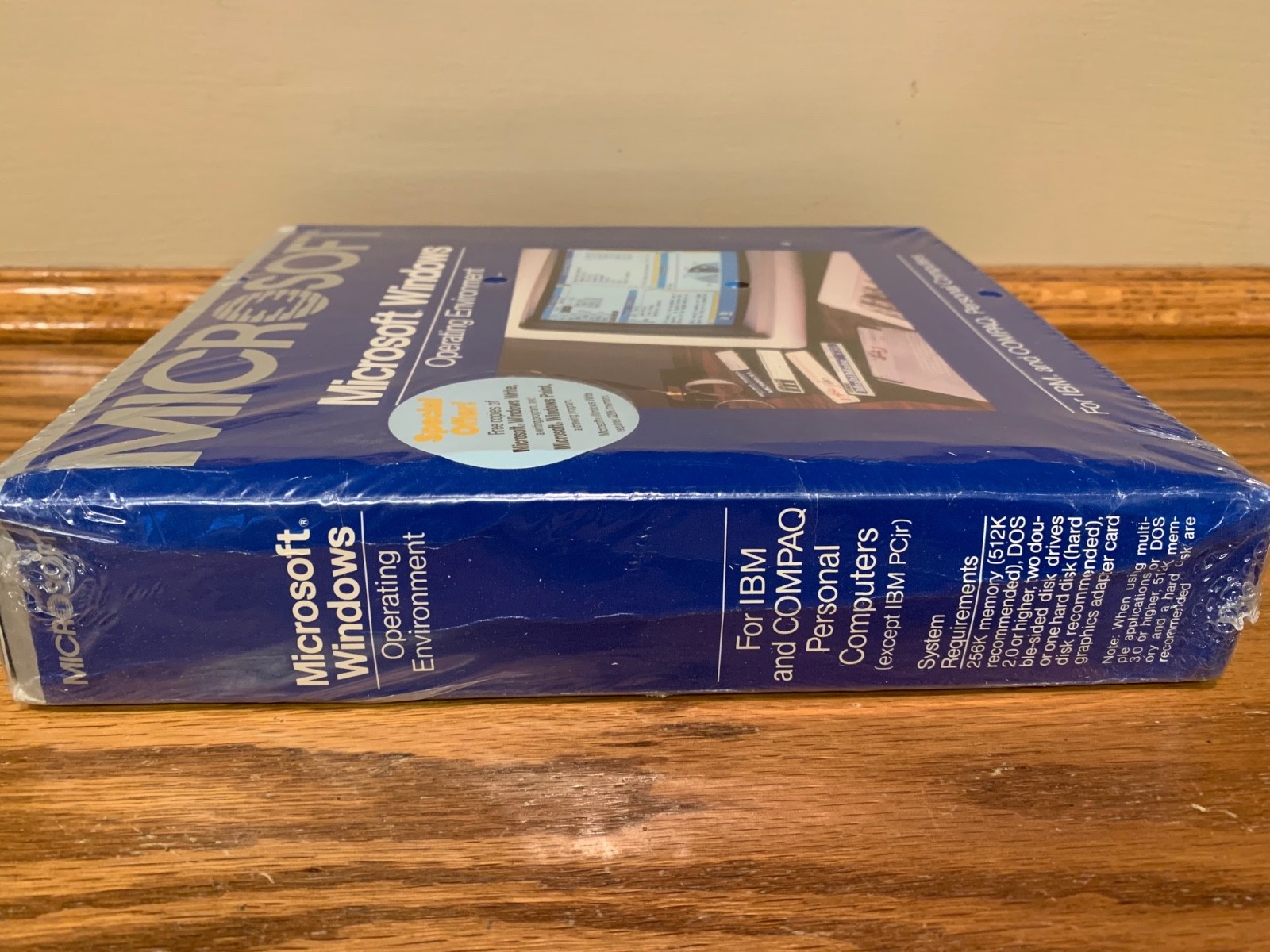 NEW SEALED Microsoft Windows Version 1.01 Operating Environment Part No 050-050