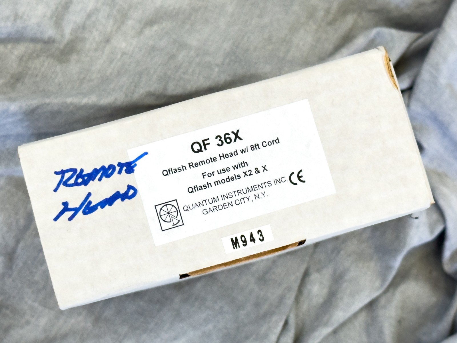 Quantum Instruments QF36X2 Remote Head with 8' Cable - NIB