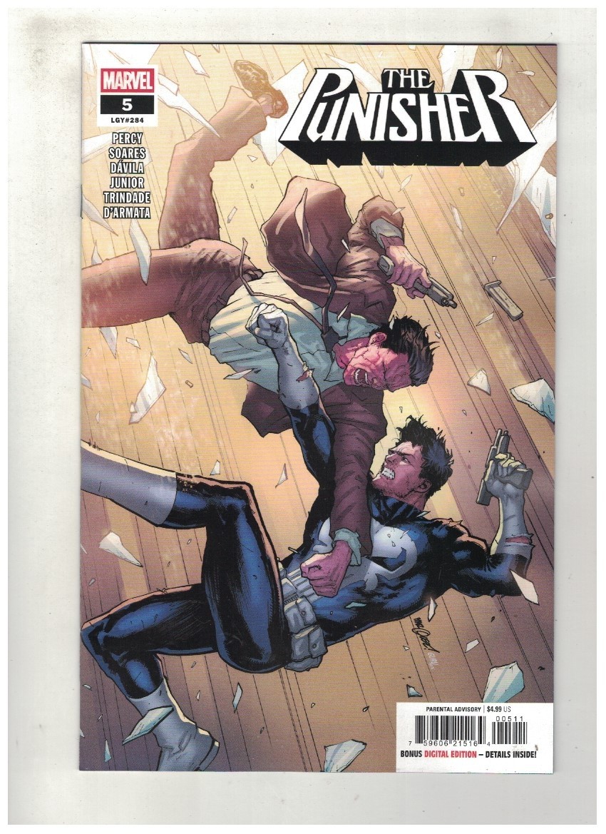 PUNISHER #5 - DAVID MARQUEZ MAIN COVER - MARVEL COMICS/2026