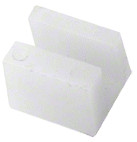 CRL Polished Stainless Steel Replacement Guide for Fixed Panel Door Attachment