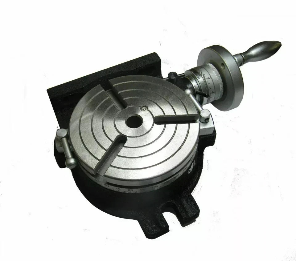 6" HORIZONTAL & VERTICAL ROTARY TABLE PRIME QUALITY 6 INCH TSL 160 6" PRECISION