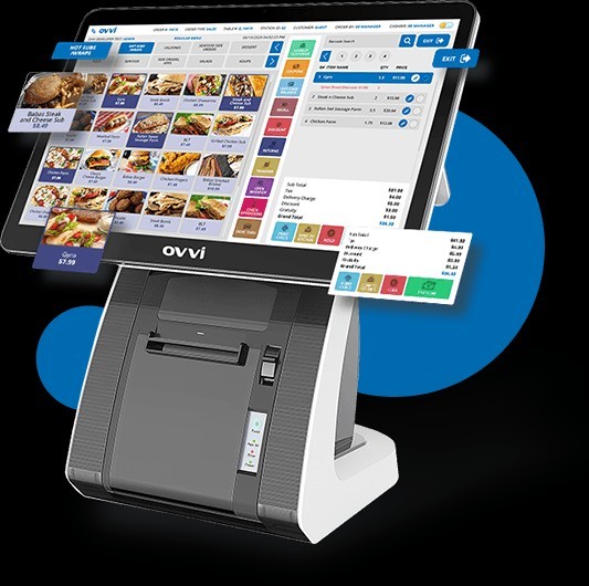 OVVI PO6X All-In-One POS System | 8GB RAM | Windows 10 Pro |