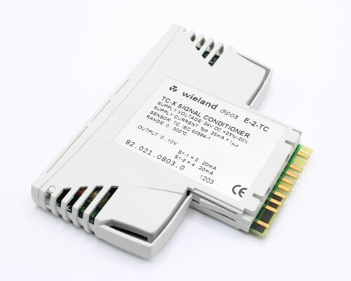 82.021.0803.0 WIELAND TC Signal Conditioner Module 25mA 24V 8202108030