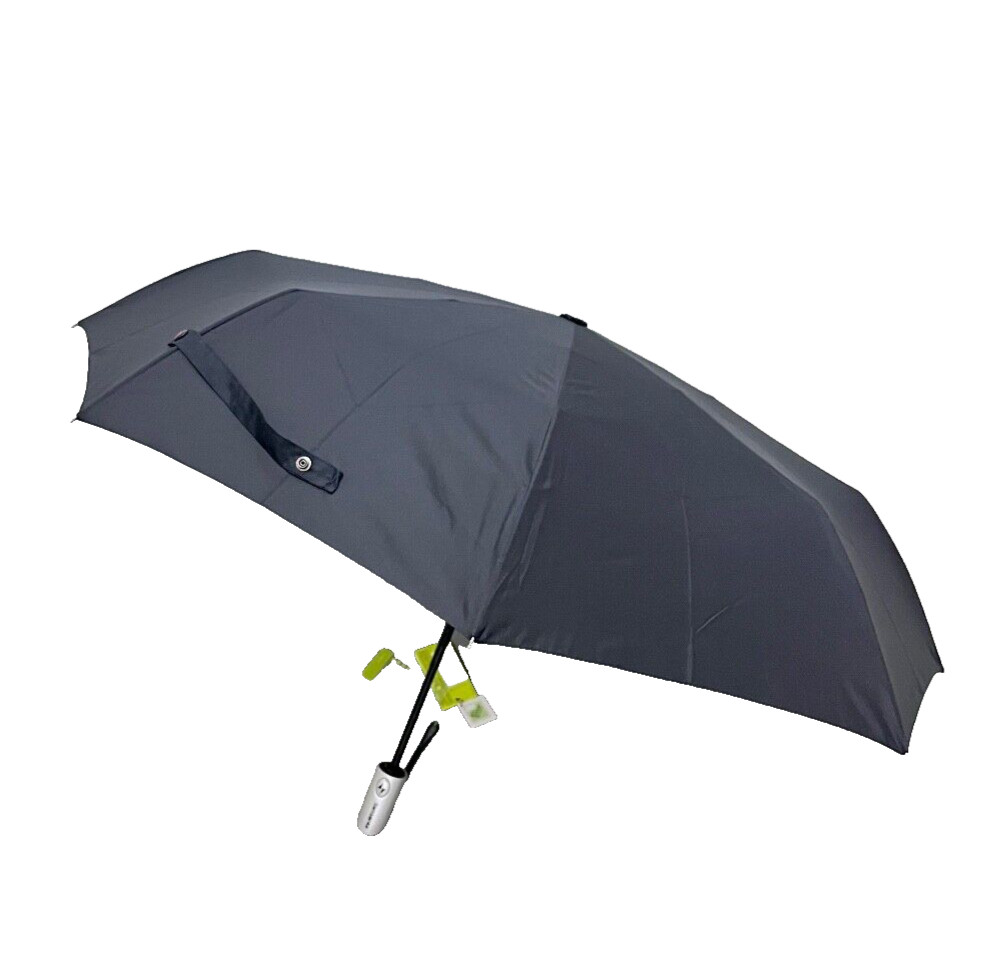 Samsonite Auto Open Auto Close Compact Foldable Umbrella Black