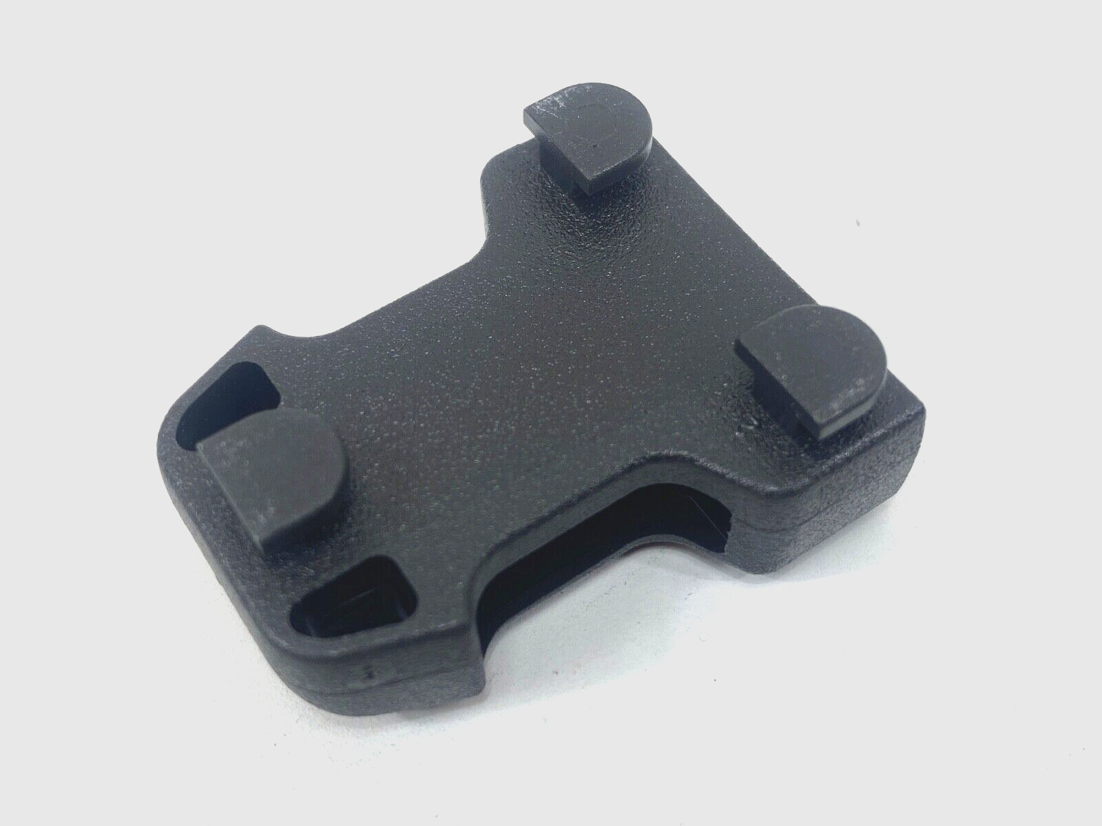 1" Side Release Surface Mount Surmount Military Pouch Replacement Buckle BLACK