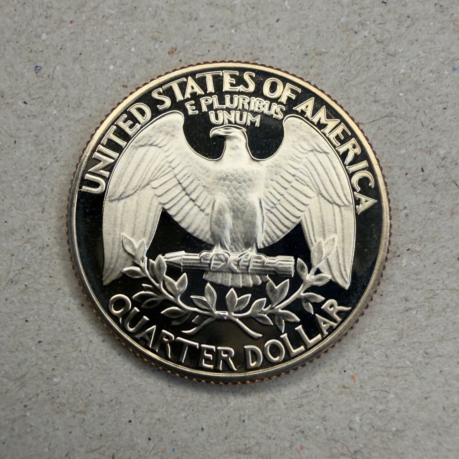 1981-S Washington 25C Quarter - PROOF Type 1 - DEEP Cameo