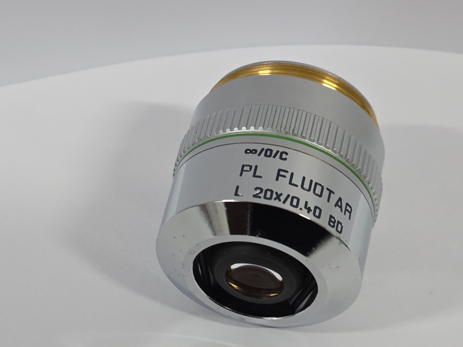 LEICA PL FLUOTAR L 20X / 0.40BD ∞/0/C Objective Lens 766001