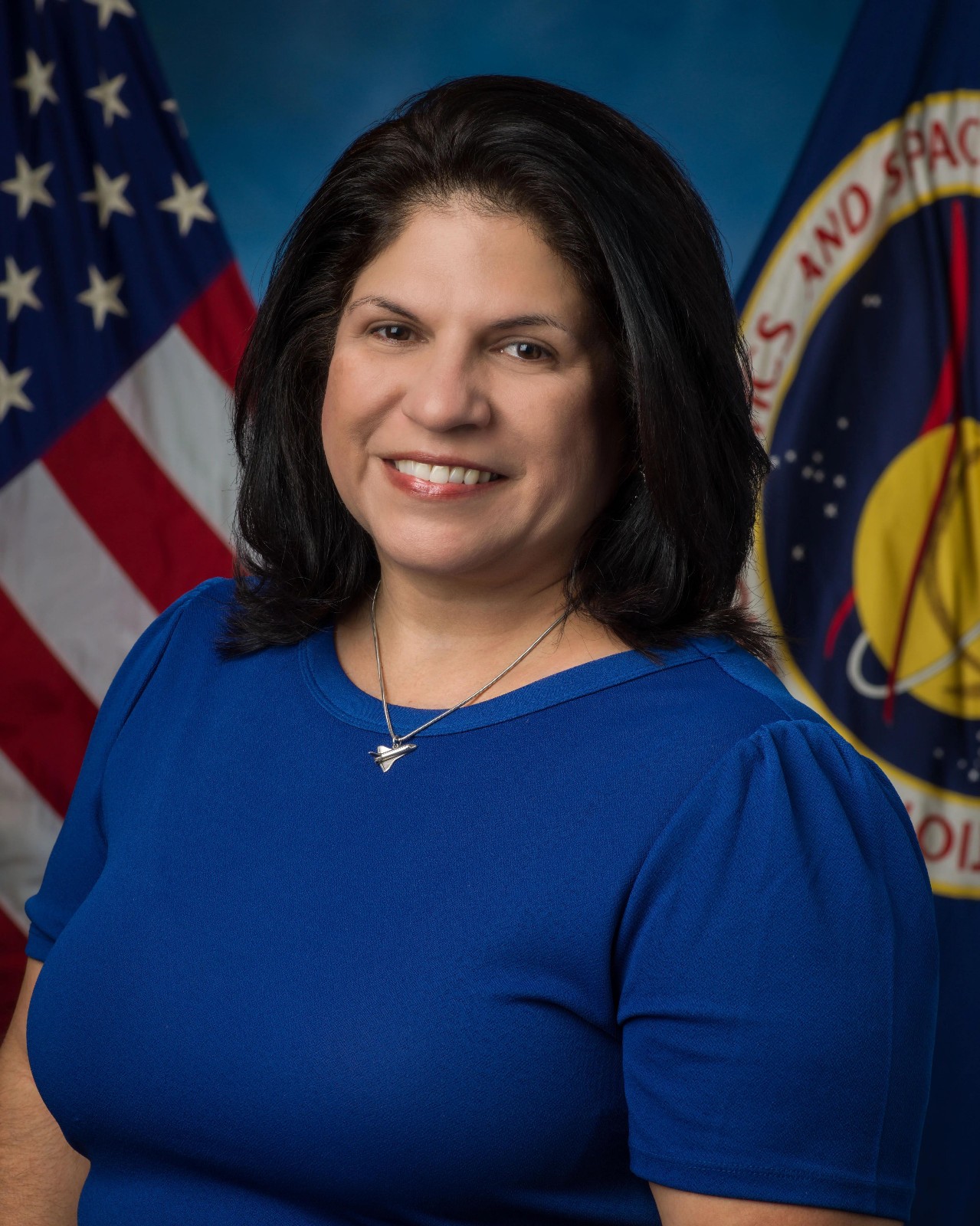 2024 NASA Portrait Of Jennifer Becerra - 8x10 Photo On 8.5x11 #3973