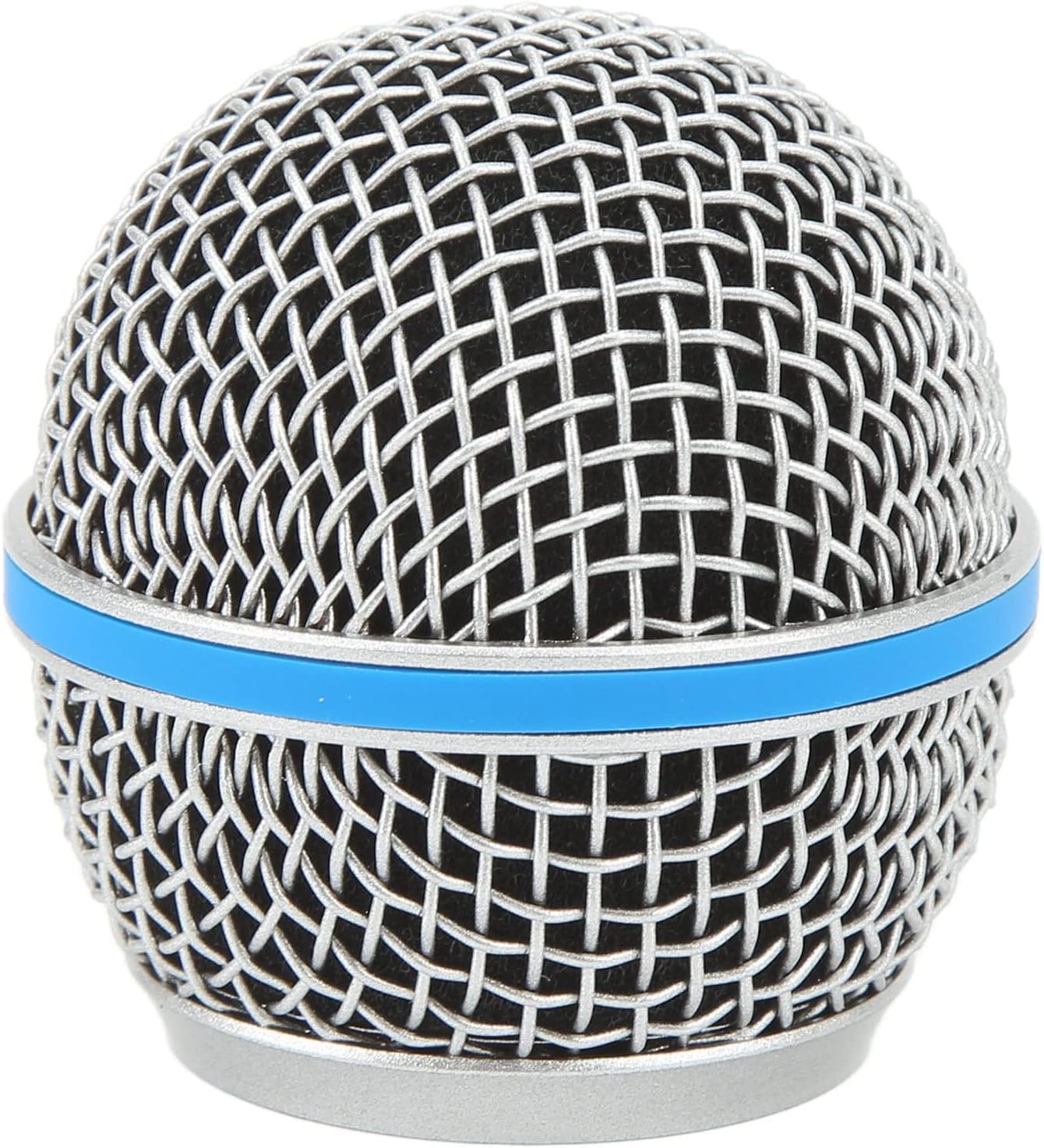 Microphone Grill, Replacement Steel Mesh Grill Head for Beta58A...