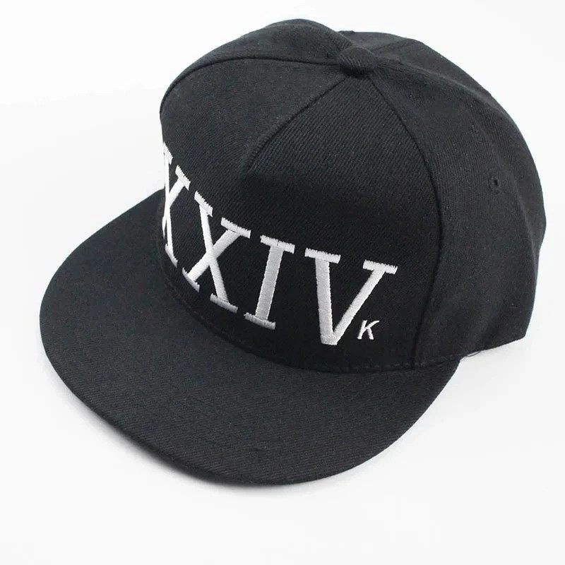 New Bruno Mars 24k Magic Baseball Cap Black and Red Hat Hip Hop Xxiv Funk Unisex
