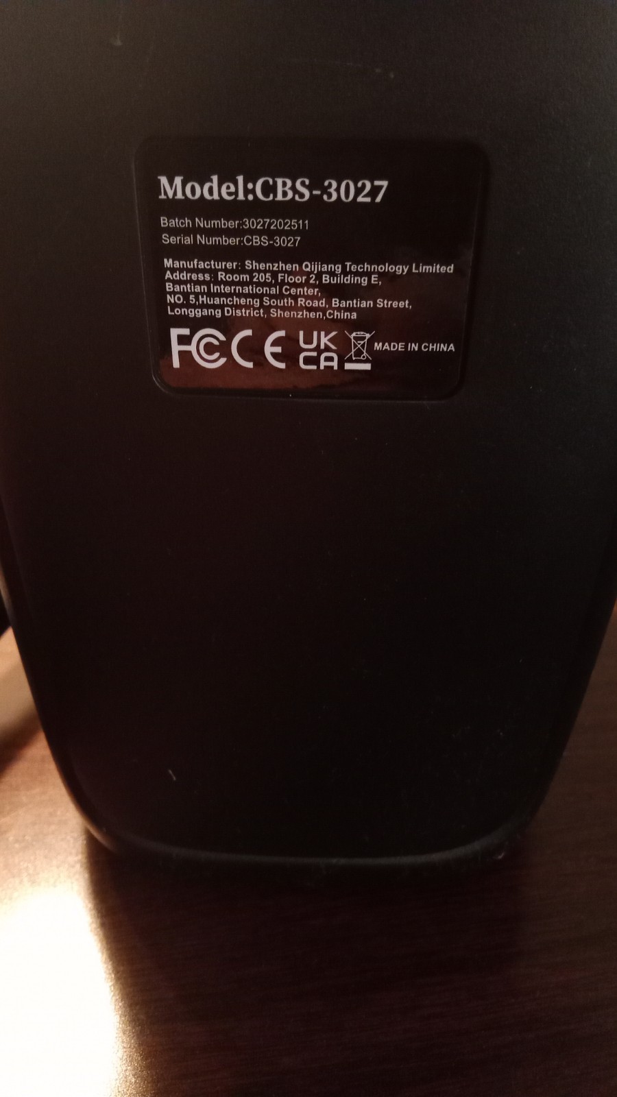 Karaoke Speaker W/Microphone . (Cino Link)