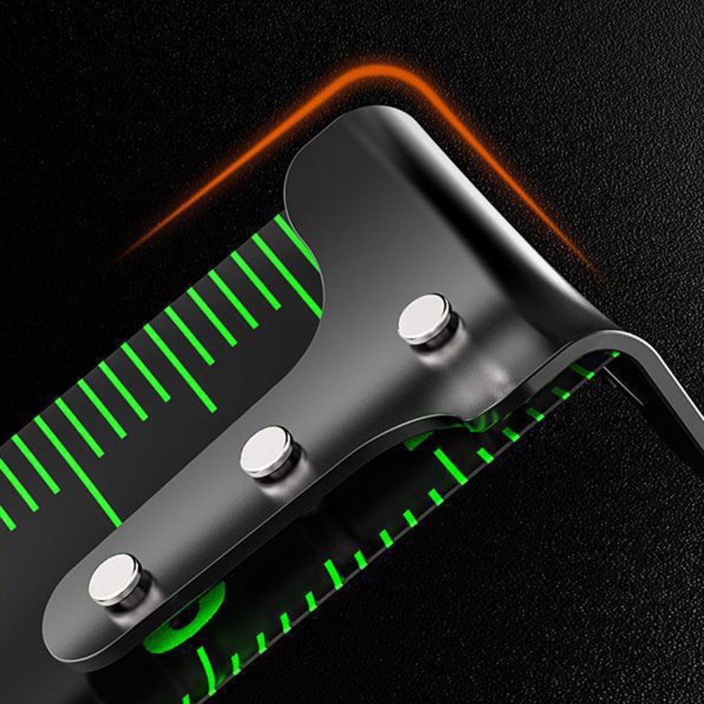 Sleek Retractable Ruler with Easy Visibility Numbers Making Measurements Simple
