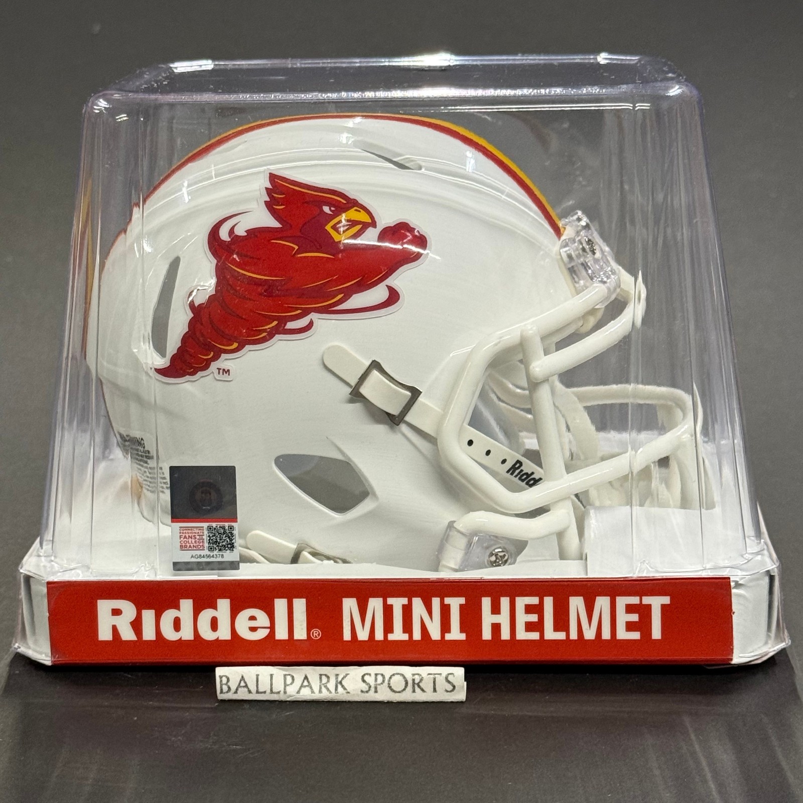 Iowa State Cyclones Speed Mini Helmet Riddell NCAA 2025 White Alternate NEW!