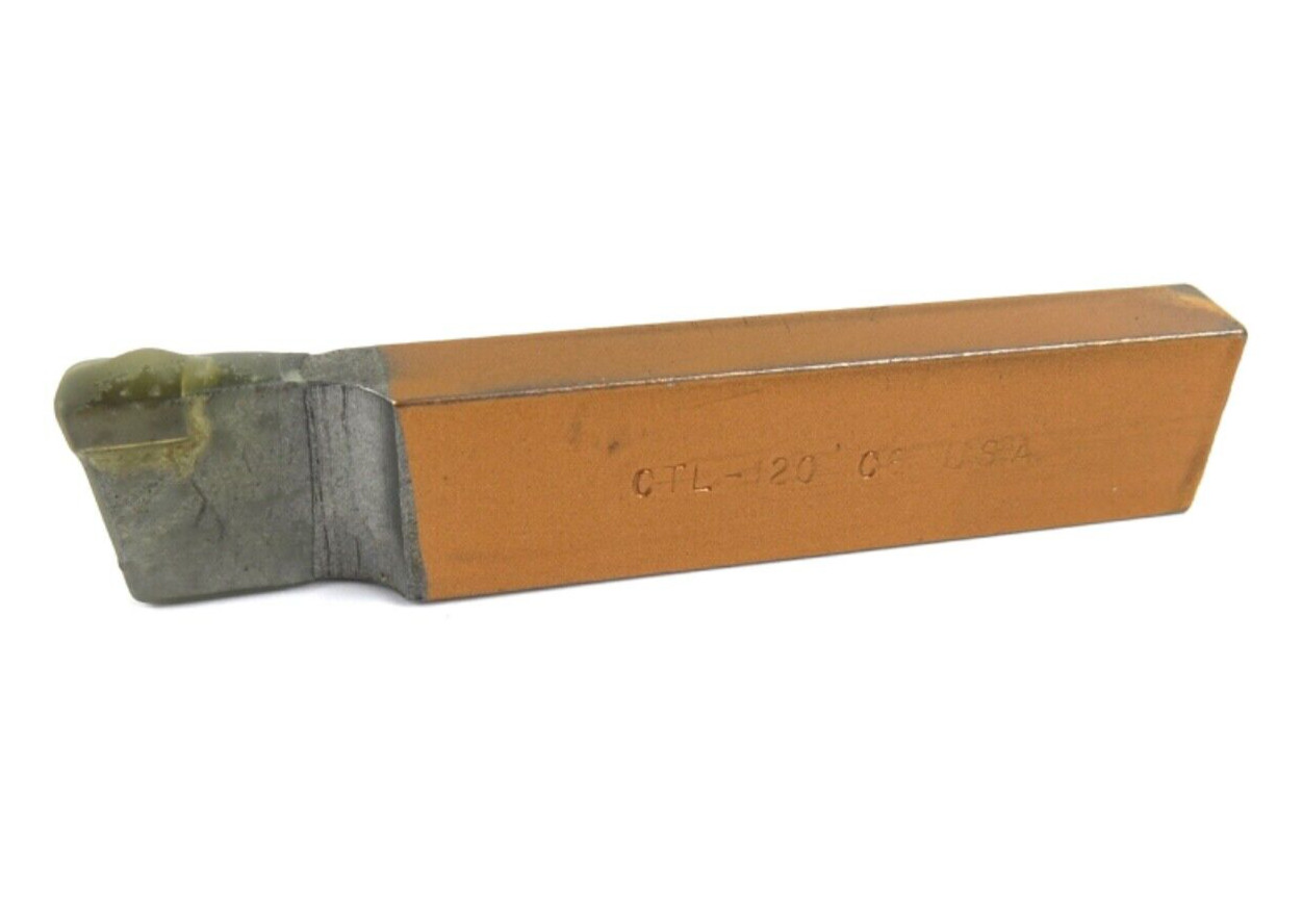 ACT CTL-120 Grade C6 Carbide Brazed Lathe Tool Bit 1/2" x 1" Shank