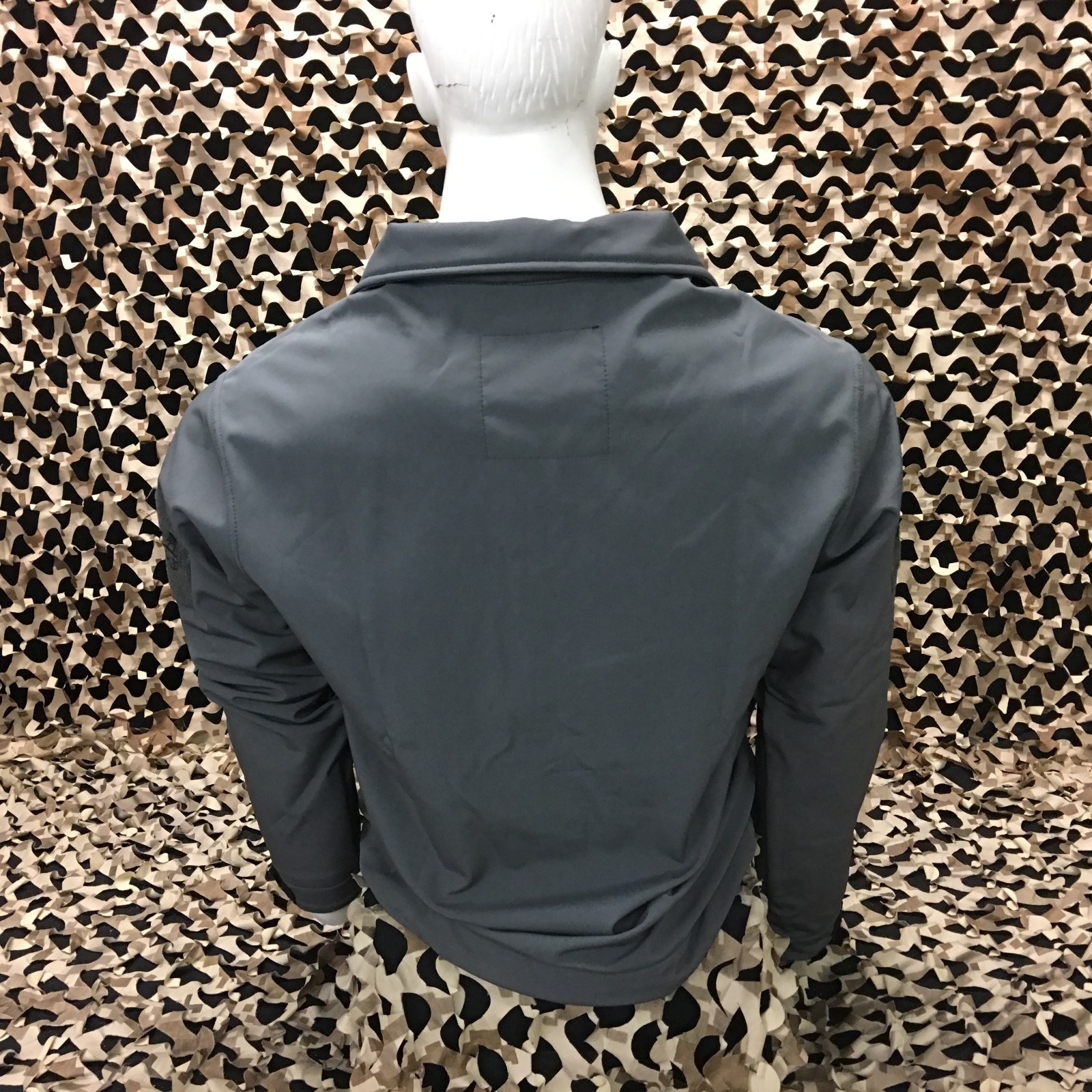 NEW Enola Gaye TechOne Windbreaker Jacket - Grey - Medium