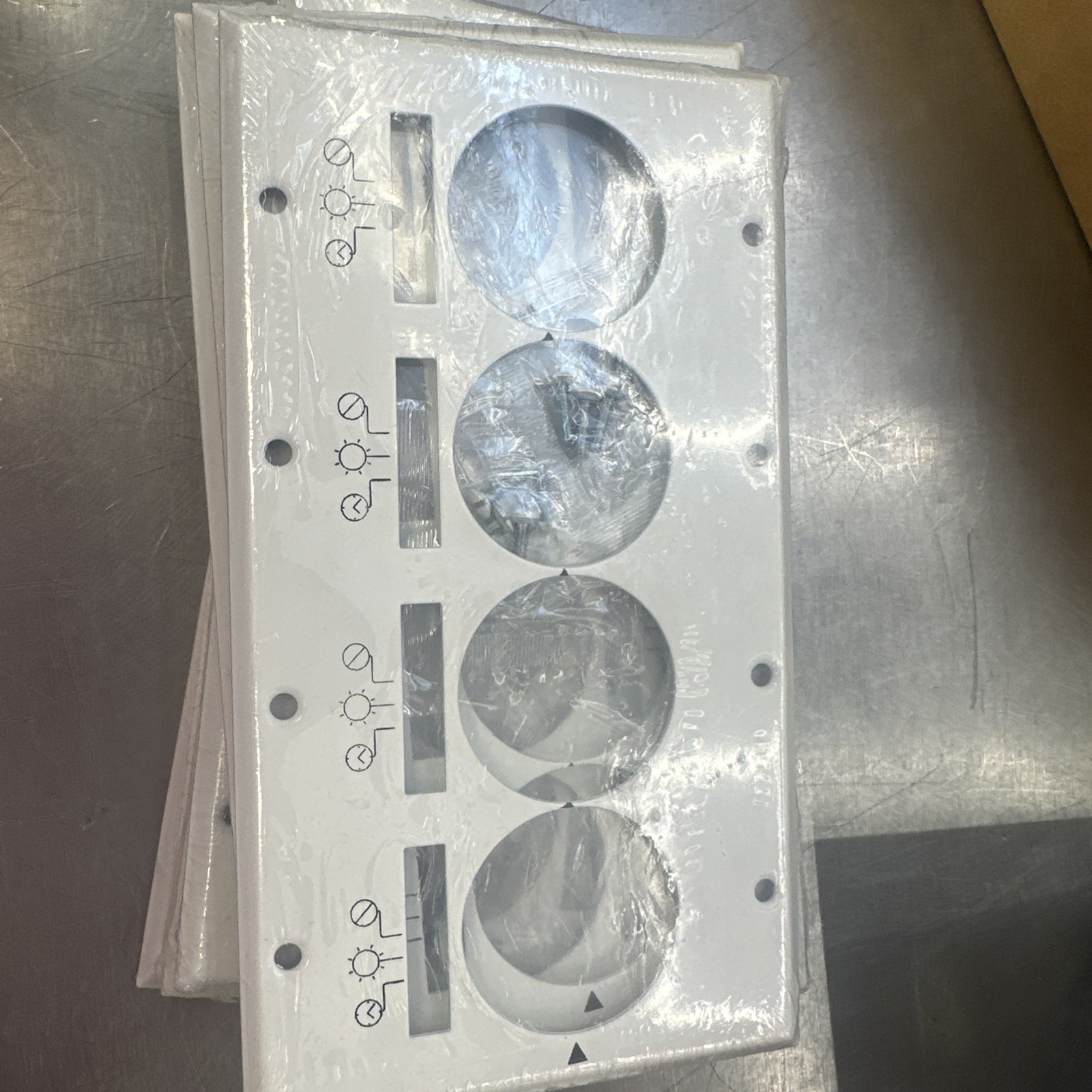 km2st-4g  timer plate for 4 timers  for intermatic  km2st-1g timer