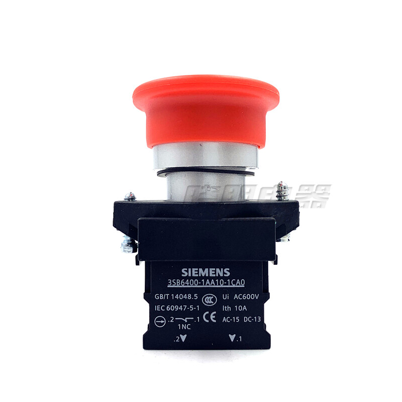 2PCS NEW mushroom button 3SB6130-1BC20-1CA0 SIEMENS