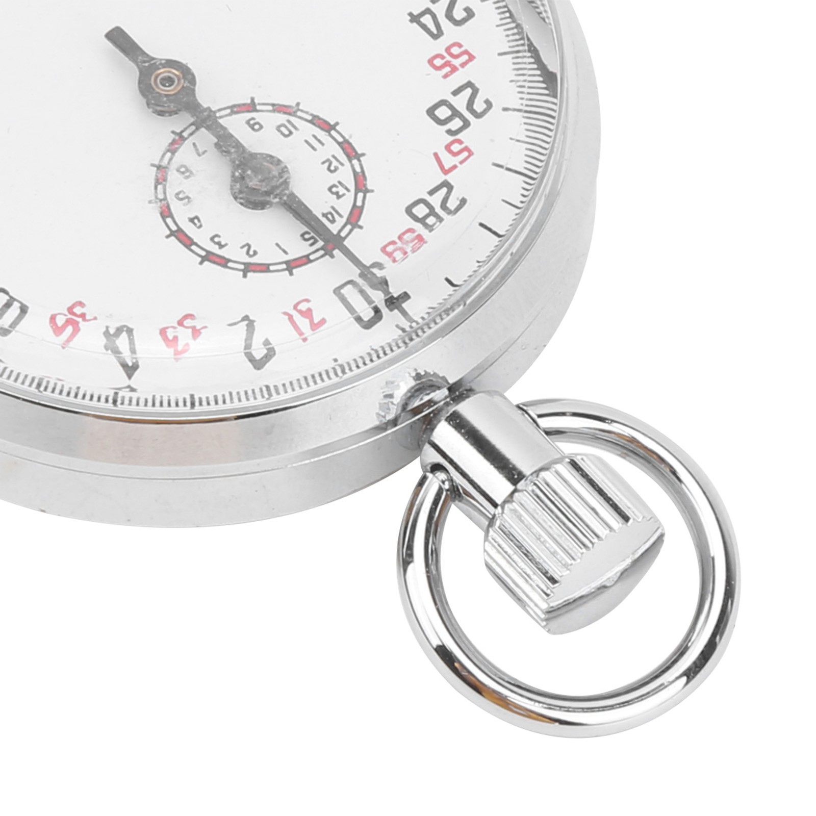 Mechanical Stopwatch Round Sports Chronograph Running Timer Physics Teaching Kit