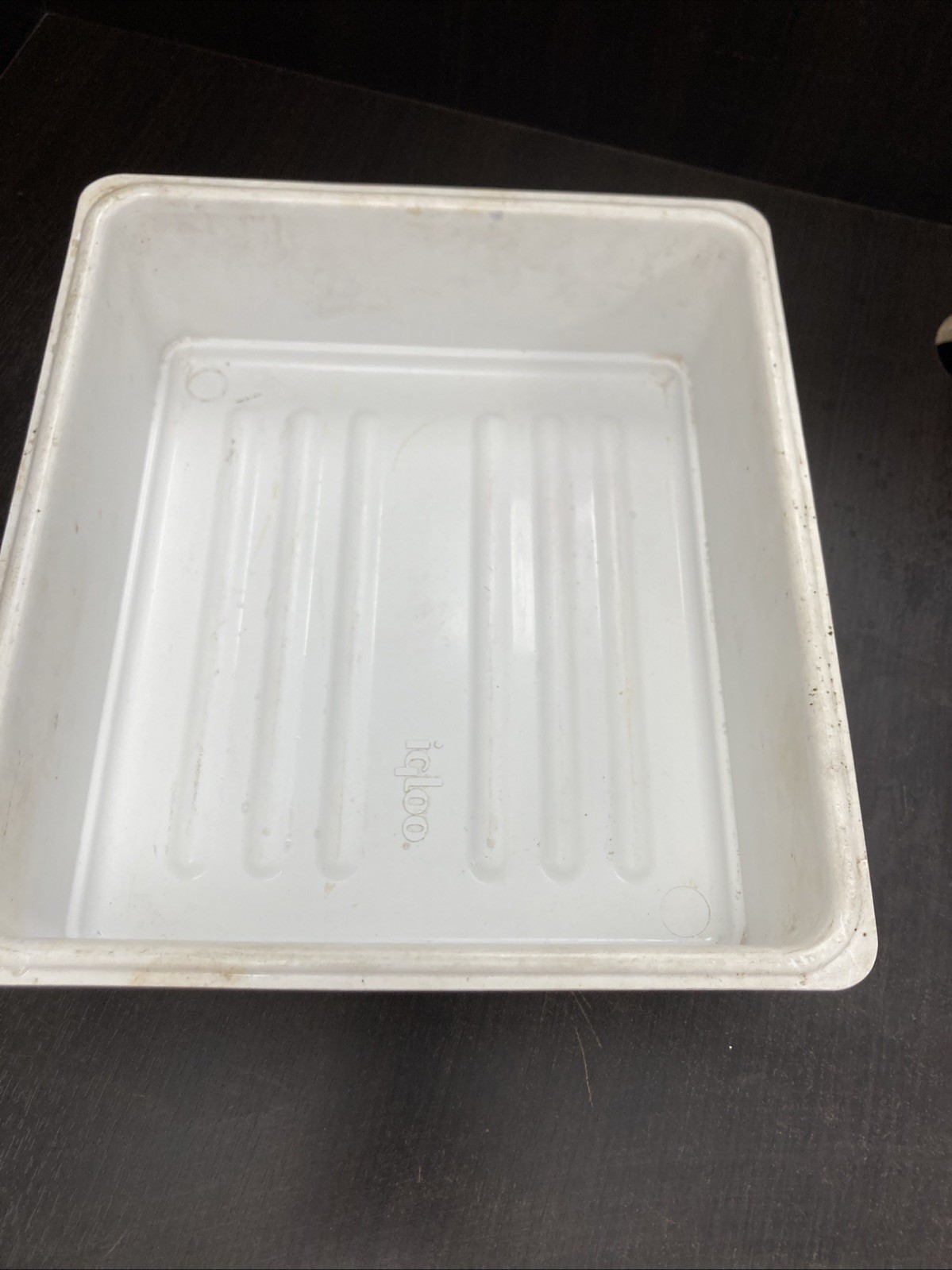 Vintage IGLOO Cooler Legend - Food Tray Insert - 12.25” x 11” x 3.5"