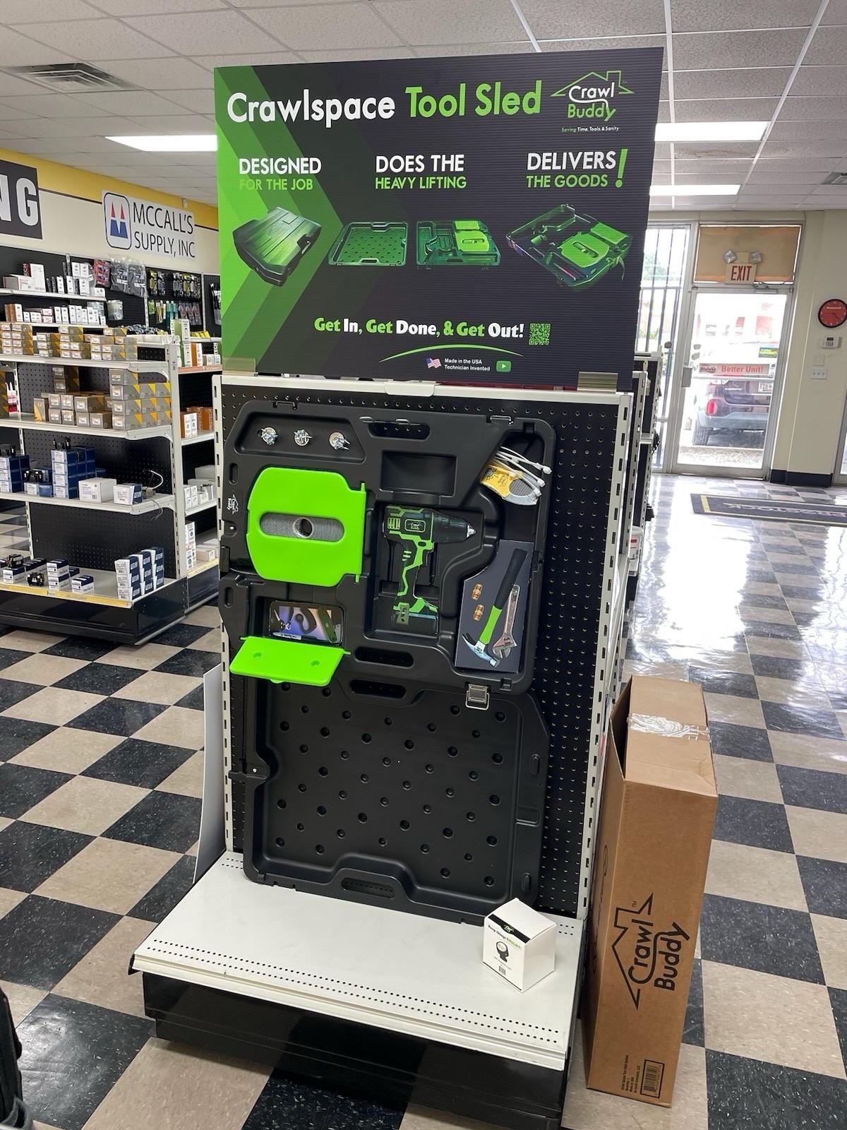 CrawlBuddy Tool Sled System